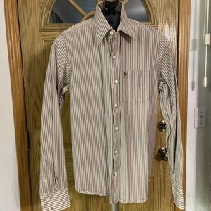 abercrombie fitch Muscle button down long sleeve shirt